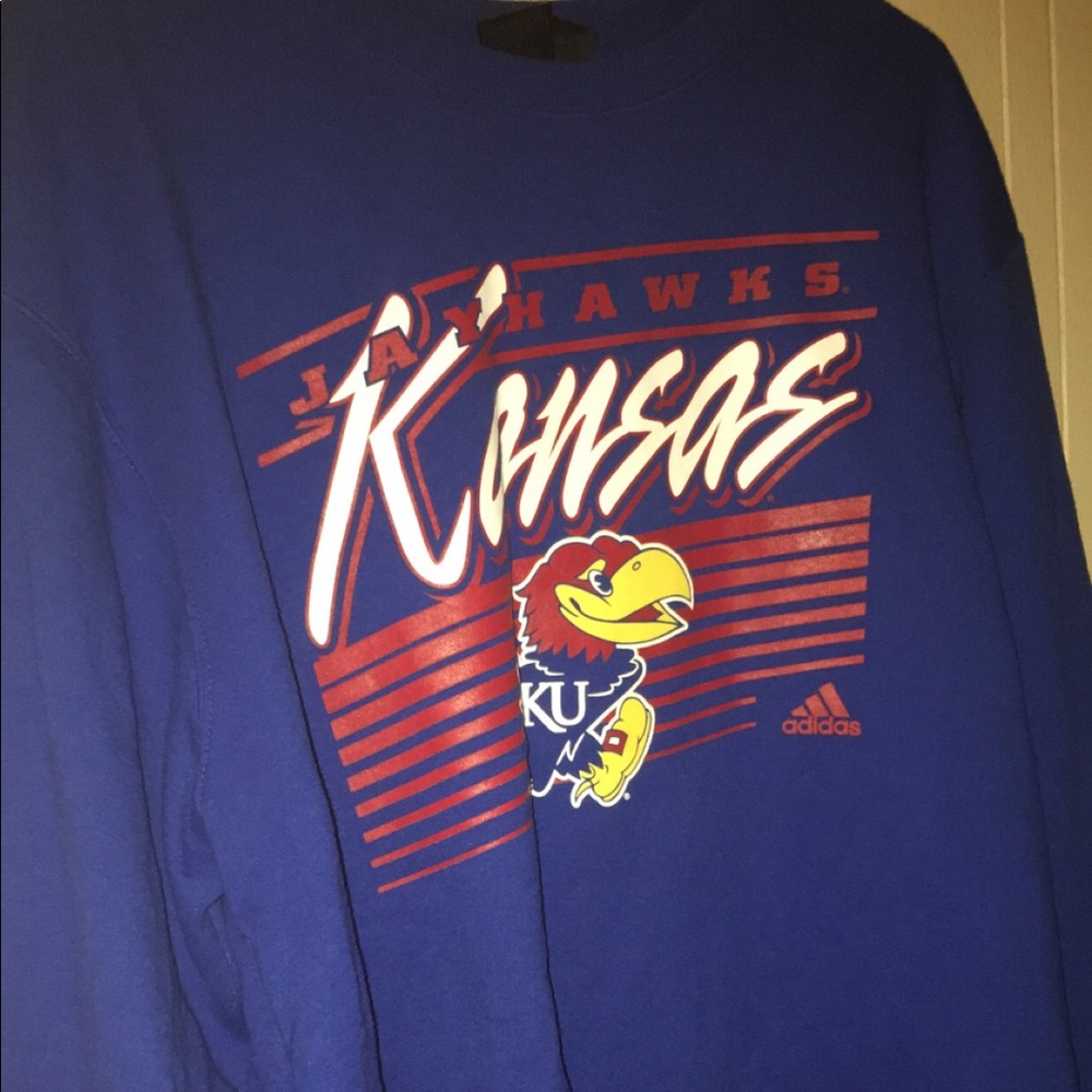 Kansas Jayhawks adidas sweatshirt
